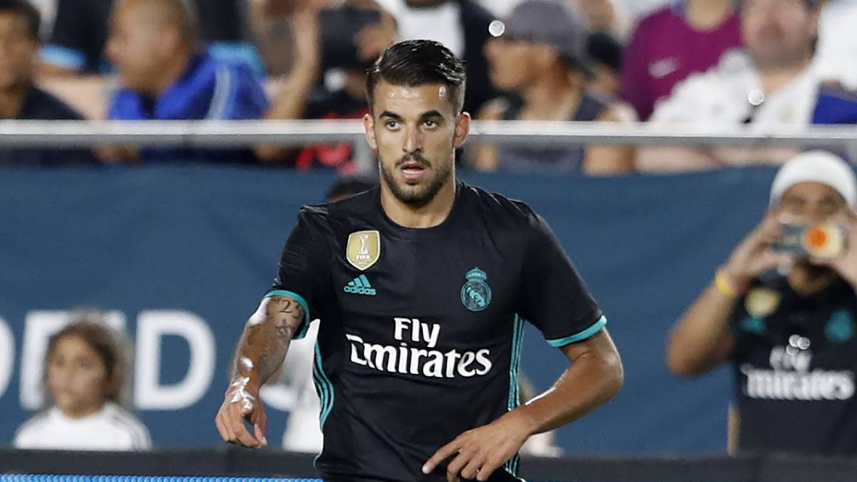Ceballos terminó con molestias en la rodilla ante el City