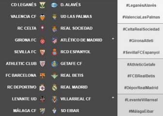 Ya hay horarios de la 1ª jornada