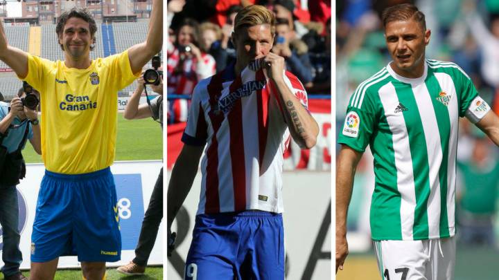Valerón, Torres y Joaquín.