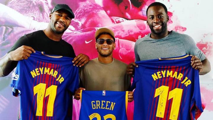 Neymar con Green.