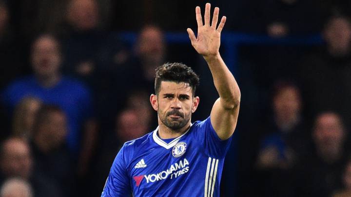 Diego Costa, del Chelsea, podría ir cedido al Milán y en enero, al Atlético de Madrid.