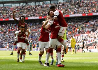 Arsenal 1 (4)-(1) 1 Chelsea: Giroud le da la Community a Wenger