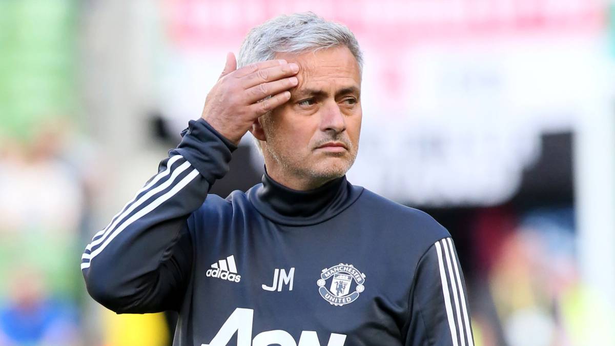 Mourinho, técnico del Manchester United.