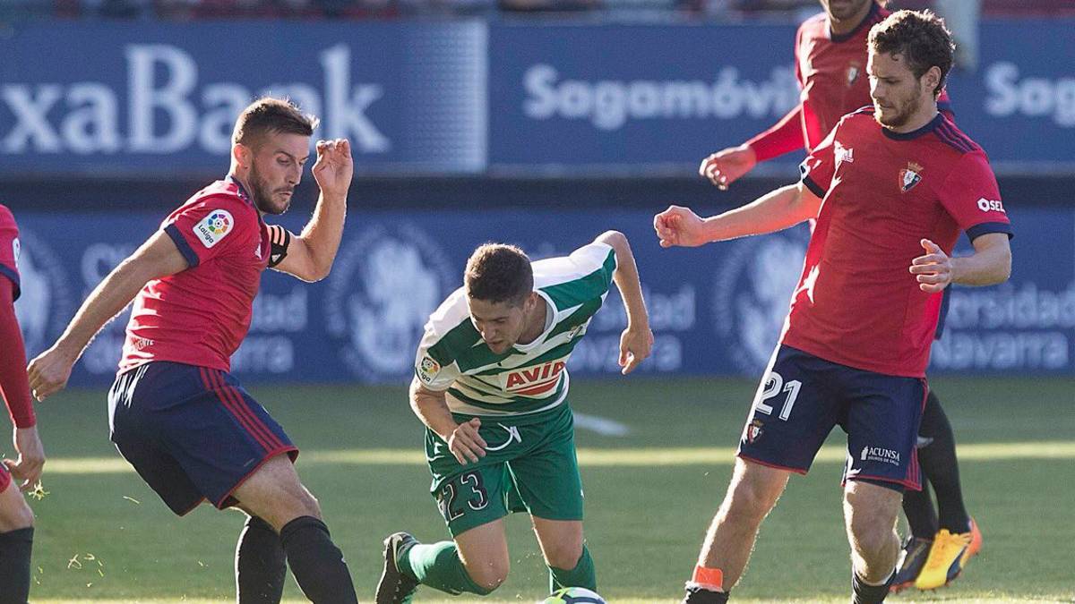 Osasuna-Eibar, partido de pretemporada.