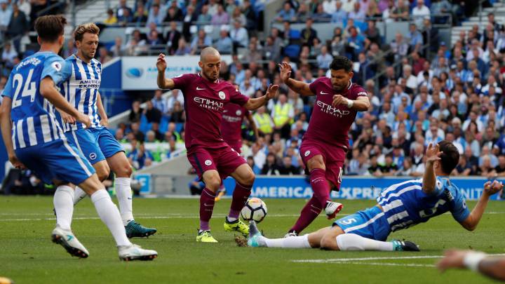 Agüero le da a Guardiola la primera victoria del torneo