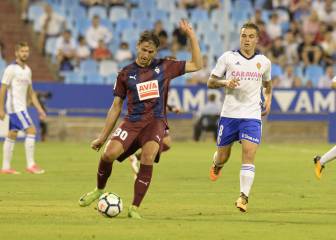 El Eibar aprovecha los regalos y vence al Zaragoza