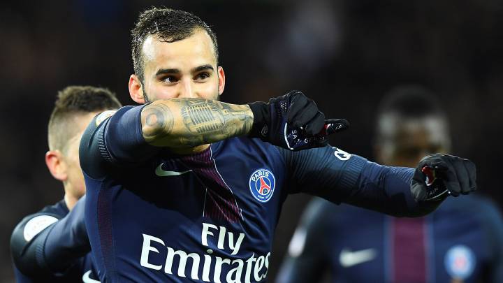 Jesé con el PSG.