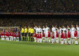 Seis Supercopas Madrid-Barça: cinco triunfos blancos