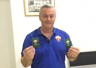 El portero David de Gea ya tiene su abono del Elche
