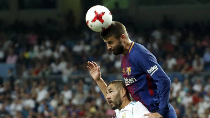 Piqué y Benzema