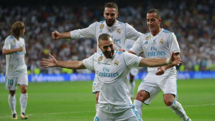 Real Madrid vencedor de la Supercopa de España.