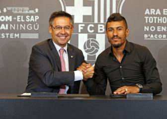 Vídeo en directo: presentación de Paulinho con el Barcelona