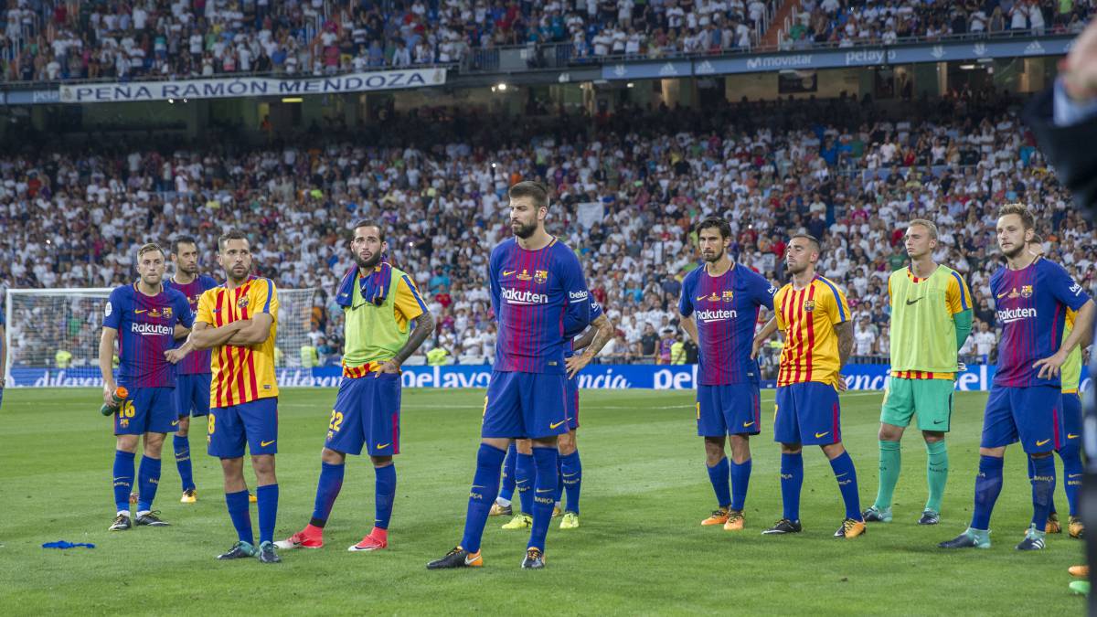 Piqué during Barcelona defeat to Real Madrid: "For f**k's sake, these guys are taking us to the cleaners"