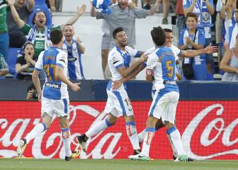 Gabriel y Cuéllar ayudan al estreno feliz del Leganés