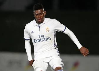 Abner, lateral del Real Madrid Castilla, cedido al Estoril