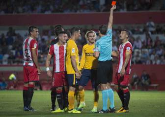 El Atlético estudia si recurre la roja de Griezmann: fue penalti