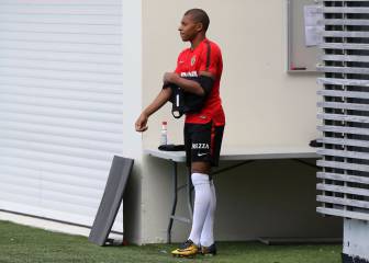 Mbappé nervioso: expulsado del entreno por una pelea