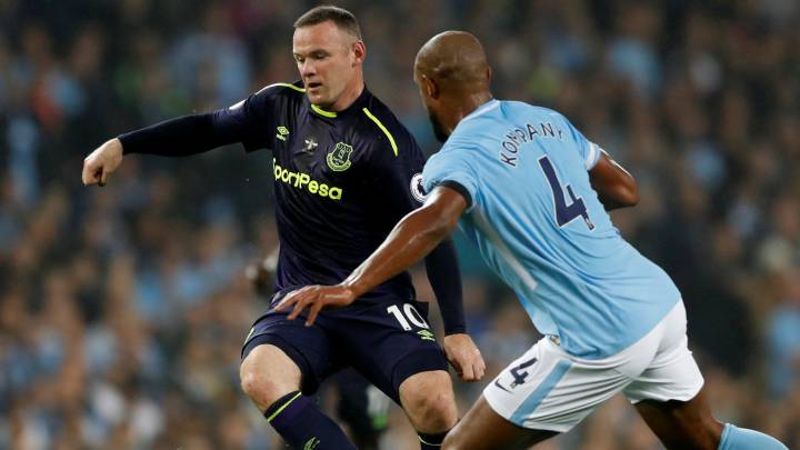 El Manchester City empata a uno con el Everton en el Etihad