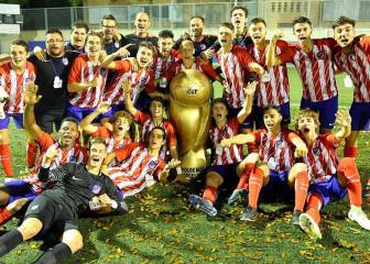 El Atlético Juvenil B de Mollejo se impone al Madrid en The Cup