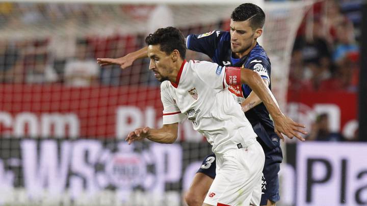 Jesús Navas: "Había que sufrir, la afición se lo merece"
