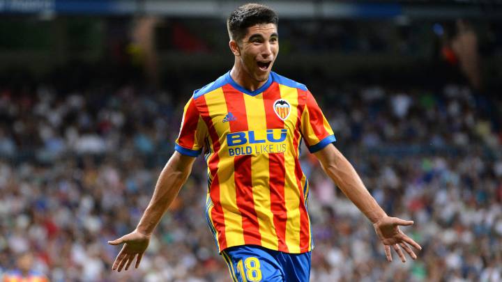 Carlos Soler, goleador en el Santiago Bernabéu: "Sacar un punto de aquí es muy complicado".