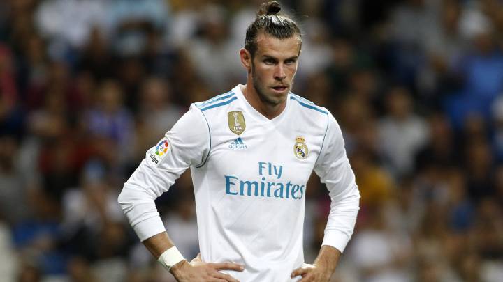 Bale durante el partido del Real Madrid contra el Valencia