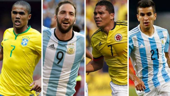 El equipo ideal de descartados para las Eliminatorias en América