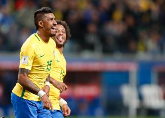 Paulinho y Coutinho brindan otro triunfo a Brasil