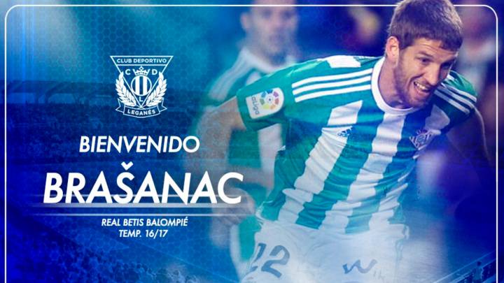 El Leganés ficha a Brasanac, 13ª incorporación del verano