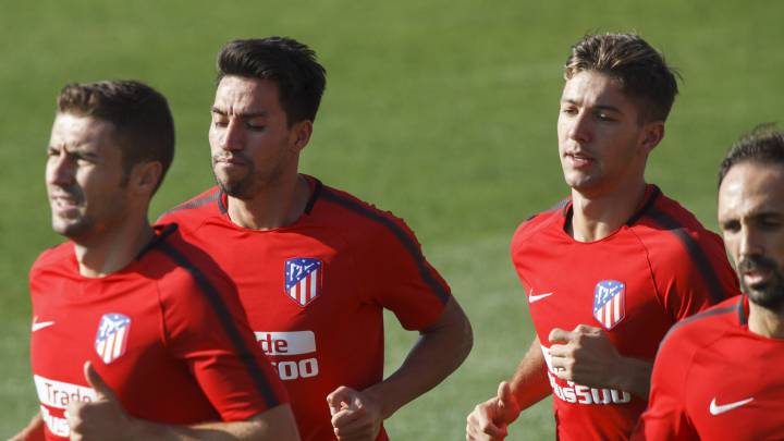 Gabi, Gaitán, Vietto y Juanfran.