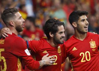 1x1 de España: Ramos manda, Isco asombra y Villa emociona