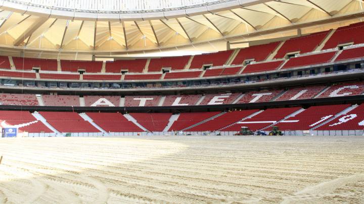 Estado del Wanda Metropolitano.