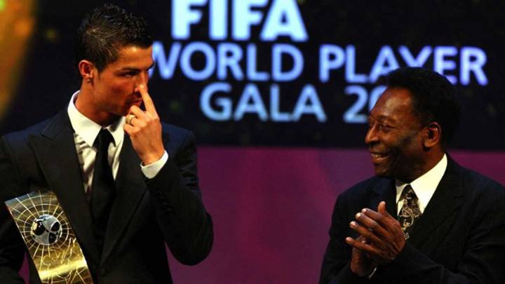 Pelé desafía a Cristiano