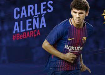 Aleñá signs new Barça contract
