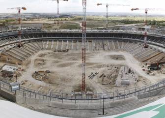 The incredible transformation of La Peineta to Atletico's Wanda Metropolitano