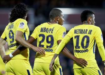 El tridente del PSG golea al Metz: Mbappé debutó y marcó