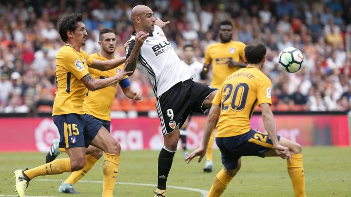 Murillo juega 16 minutos en el empate entre Valencia y Atlético