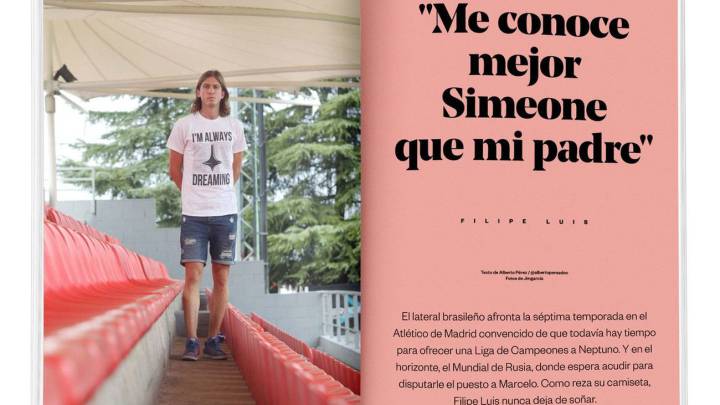 Filipe Luis questions the merits of Cristiano's last Ballon d'Or