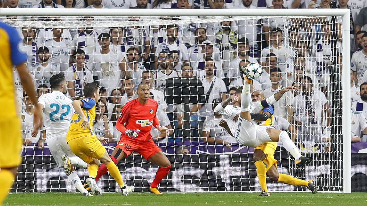 Ramos: "El recurso de la chilena siempre se me ha dado bien..."