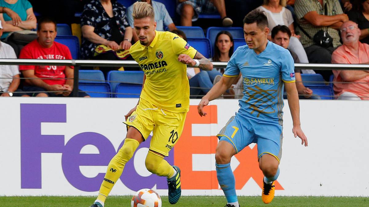 Villarreal vs Astaná en vivo y en directo online: Europa League en AS.com