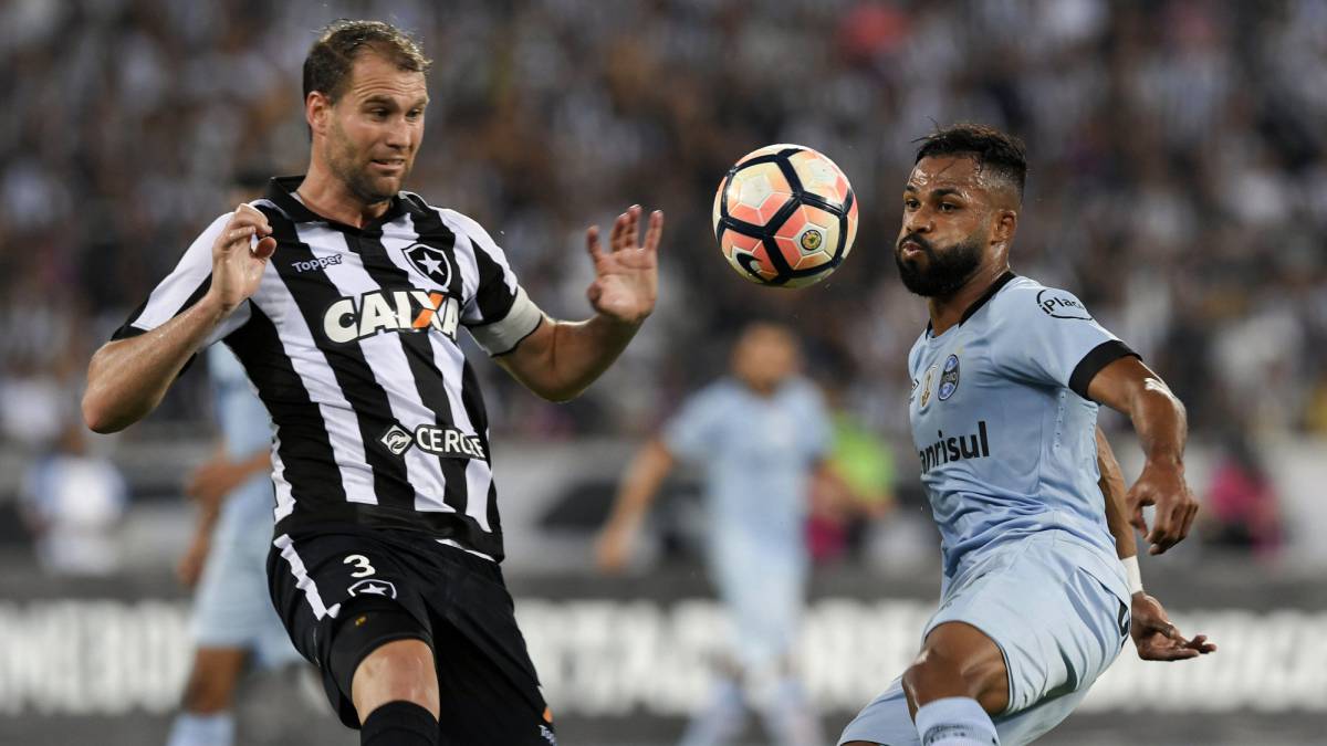 Armisticio entre Botafogo y Gremio en Río de Janeiro