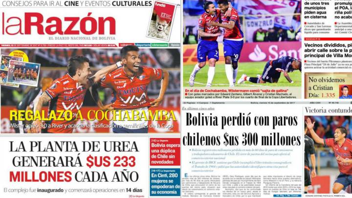 El histórico 3-0 de Wilstermann a River desata la euforia en Bolivia