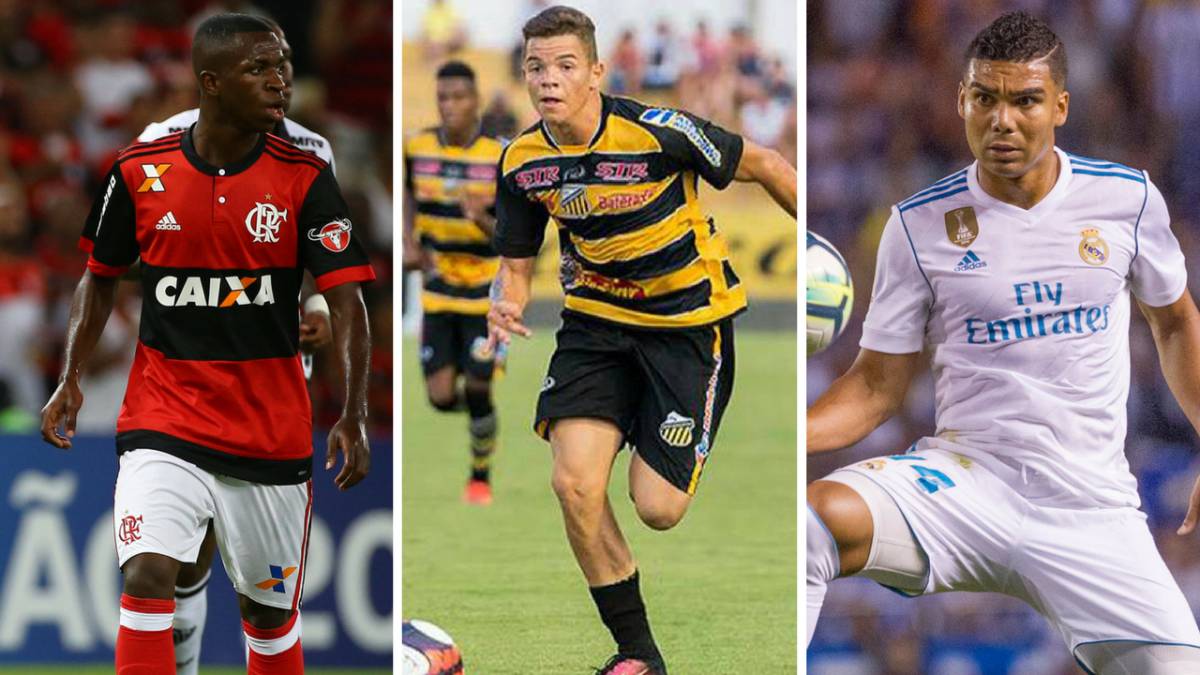 Vinicius Jr., Rodrigo y Casemiro.