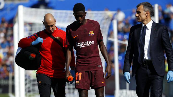 Alarma en el Barça: Dembélé, entre 3 y 4 meses de baja