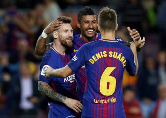 1x1 del Barcelona: Messi saca la zurda a pasear y firma un póquer