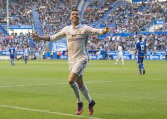 Mendizorroza ya sufrió en la 16-17 un 'hat-trick' de Cristiano
