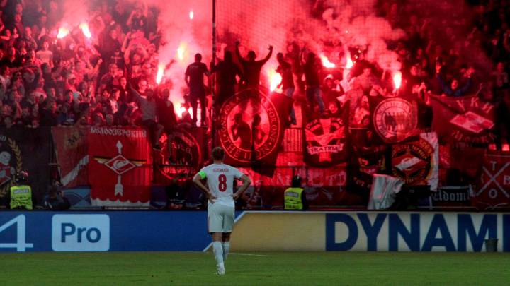 Spartak Moscow fans banned for Sevilla away game