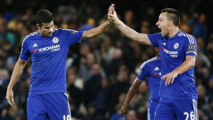 Diego Costa y Terry.