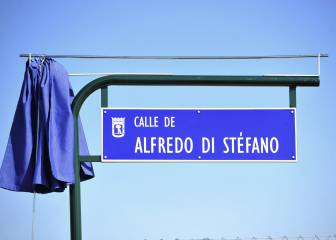 Alfredo Di Stéfano Street is unveiled in Valdefuentes