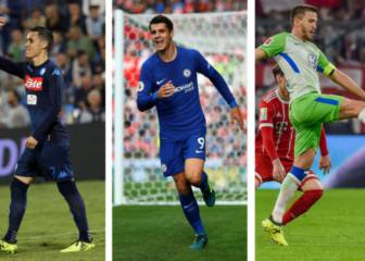 Españoles por Europa: brillan Morata, Callejón, Camacho...